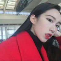 女生半遮面可爱头像