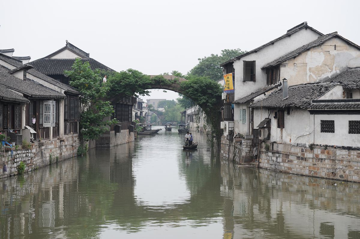 江南古镇风景图片温柔似水的江南